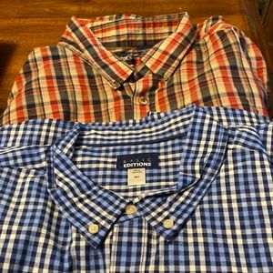 5 men’s dress shirts